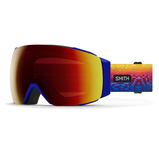 SMITH I/O MAG Goggles with ChromaPop Lens – Performance Snowsports Goggles with Easy Lens Change Technology for Skiing & Snowboarding – Artist Series | Justin Lovato + Sun Red Mirror Lens